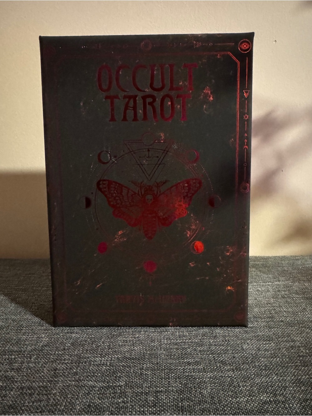 Occult Tarot Deck - Black and Red
